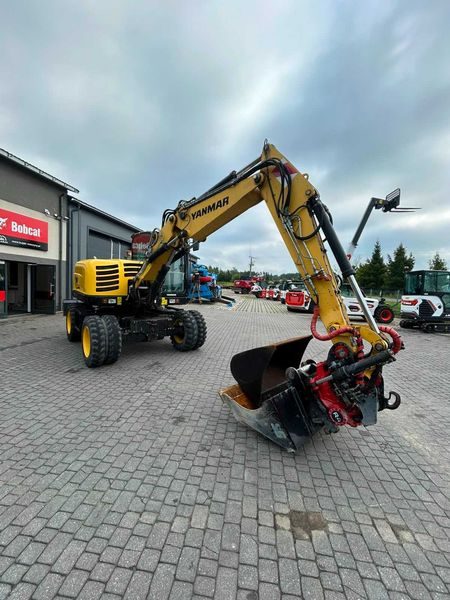Wynajem koparki kołowej Yanmar B95W | Rototilt | Łyżki | Widły palet… — ogłoszenie na OLX