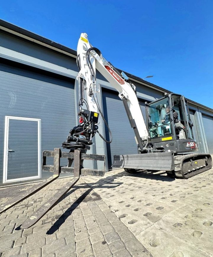 Bobcat E 55z Tiltrotator Steelwrist — ogłoszenie na Mascus