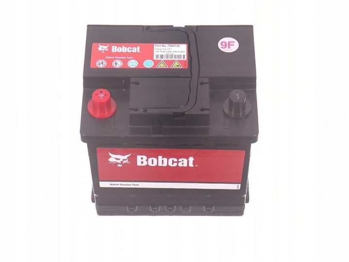 AKUMULATOR BOBCAT 12V E08 E10Z E17 E17Z E19 E19E E20 E20Z E26 E27 7304126 — ogłoszenie na Allegro