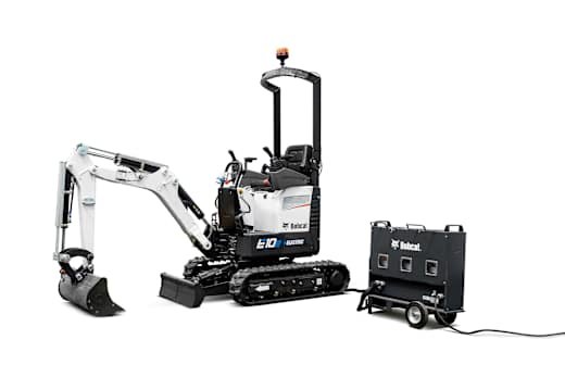 Bobcat E10e – Minikoparka do 1 t