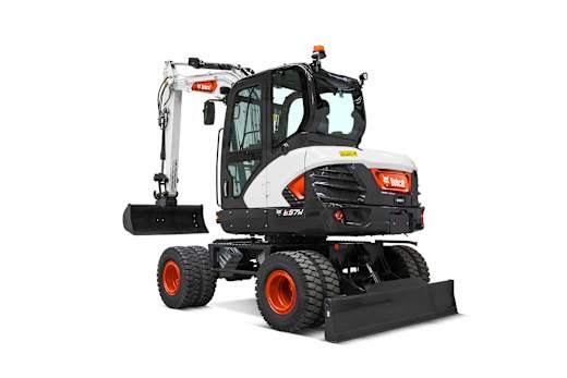 Bobcat E57W – Koparka kołowa 4–6 t