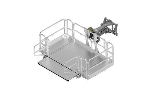 Platforma robocza rozsuwana dekarska