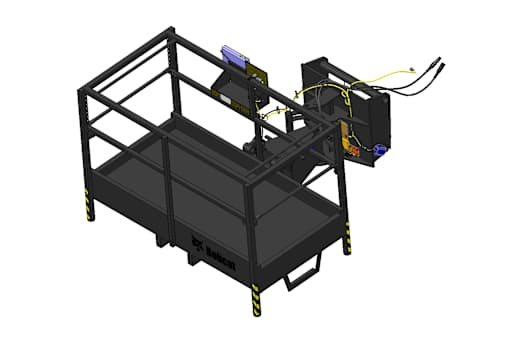 Platforma robocza obrotowa