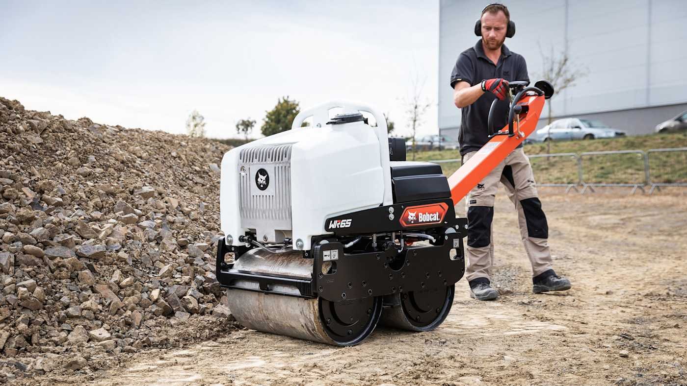 Walce prowadzone Bobcat